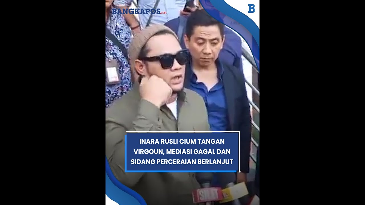 Inara Rusli Cium Tangan Virgoun, Mediasi Gagal Dan Sidang Perceraian ...