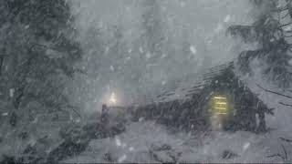 Epic Blizzard in House Old┇Howling Wind & Blowing Snow┇Sounds for Sleep, Study & Relaxation