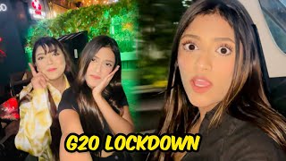 G20 Mein Lockdown Lag Gaya | Hum Ghar Nahi Gaye? | SAMREEN ALI VLOGS