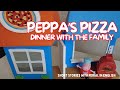 Peppa's Pizza Dinner with the Family / Inspired by Peppa Pig Cartoons #peppapig #peppa #moralstories