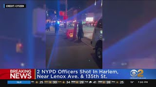 2 NYPD Officers Shot In Harlem