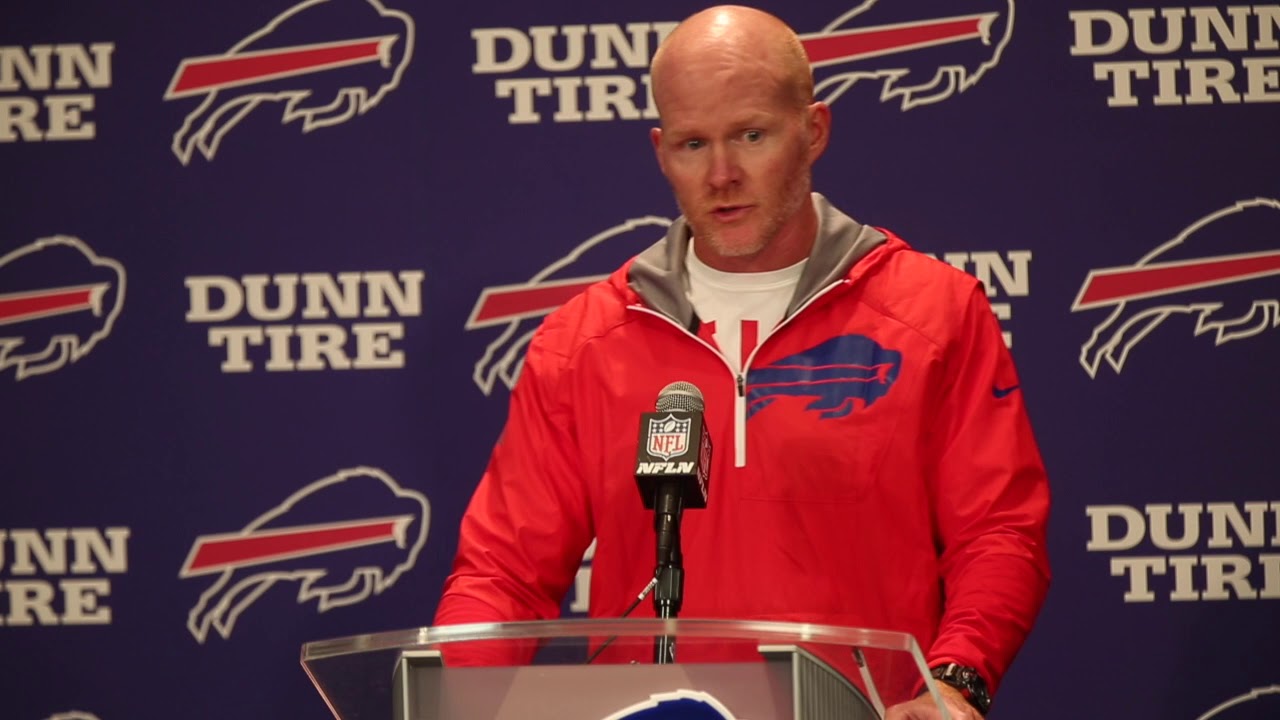 Buffalo Bills Head Coach Sean McDermott Speaks To The Media At Practice ...