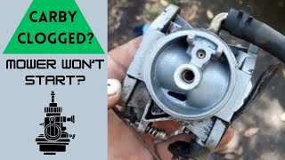 A Clogged Carburetor Stopped This Hustler From Starting