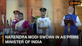 Narendra Modi sworn in as Prime Minister of India | DD India News Hour