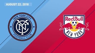 HIGHLIGHTS: New York City FC vs. New York Red Bulls | August 22, 2018