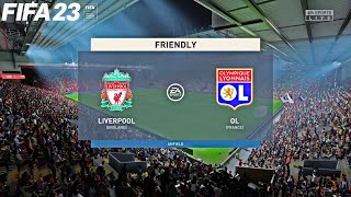 FIFA 23 | Liverpool vs Lyon - Club Friendly - Full Match & Gameplay