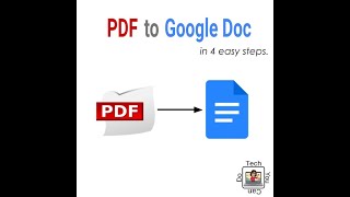 PDF to Google Docs You Can Do