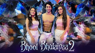 Bhool Bhulaiyaa 2(Title Track)|Dance Cover|SharmaSister|@kartikaaryan7898|Tanya Sharma|Kreetika Sharma