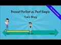 Present Perfect Tense vs. Past Simple: Tom’s Story (A comical story of Tom, the ESL student - Video)