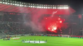 Europa-Po. Der 1. FC Union Berlin vs. Feyenoord im Olympiastadion 2021.