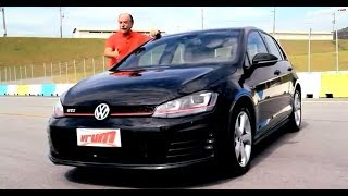 Esportivo em pele de hatchback, Vrum testa o Golf GTi