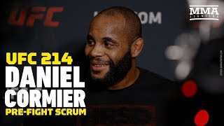 Daniel Cormier UFC 214 Open Workout Media Scrum - MMA Fighting