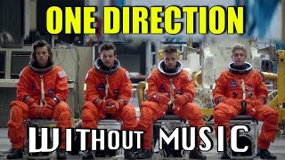 ONE DIRECTION - Drag Me Down (#WITHOUTMUSIC parody)