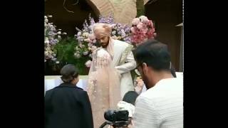 Indian Cricket Captain Virat Kohli and Bollywood Actress Anushka Sharma 💟 Wedding..!!