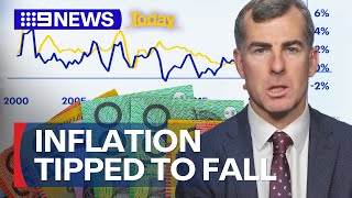Inflation tipped to fall after two-year low | 9 News Australia