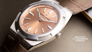 Les nouveautés VACHERON CONSTANTIN en direct du salon WATCHES & WONDERS 2026