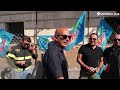 7 settembre 2022 - Bari, protesta dei Vigili del Fuoco: 