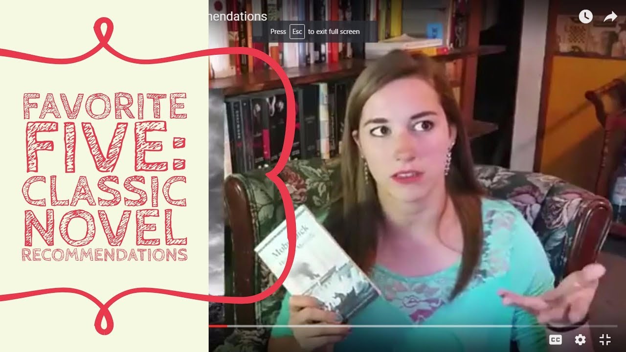Favorite Five Classic Novel Recommendations Youtube