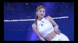 [4K Fancam] ITZY YEJI 있지 예지 직캠 focus - CAKE 230821 2023 KCON LA Day3