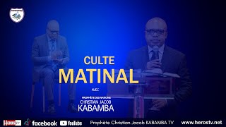 MATINEE DE PARLER: DU MARDI 07/01/2024 AVEC LE PROPHETE DES NATIONS CHRISTIAN JACOB KABAMBA