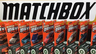 Matchbox Mix 8 Moving Parts 2024 Including Super Chase.