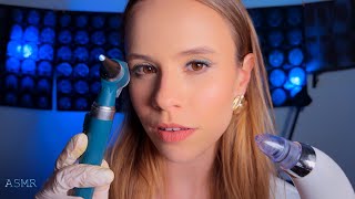 ASMR Consulta de OUVIDOS: Examinando DENTRO dos seus OUVIDOS👂🏻[Um Checkup Geral]