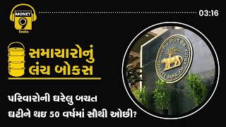 પરિવારોની ઘરેલુ બચત ઘટીને થઇ 50 વર્ષમાં સૌથી ઓછી?