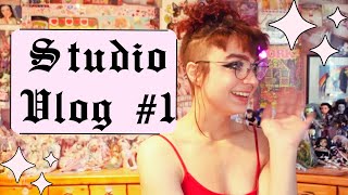 Studio Vlog #1 - Doll Making !