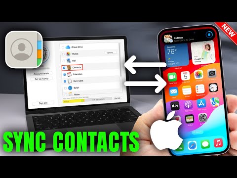 How to Sync iPhone Contacts to Mac [2024 Guide]