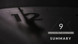 Protocols and extensions: Summary β Swift in Sixty Seconds