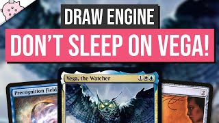 Don't Sleep on this Draw Engine Commander! | Vega, the Watcher | Kaldheim Spoiler | EDH | MTG