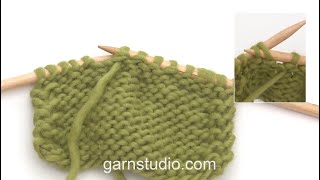 How to decrease by purling 2 stitches together (P2 tog)