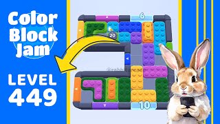 Color Block Jam Level 449 Solution Walkthrough