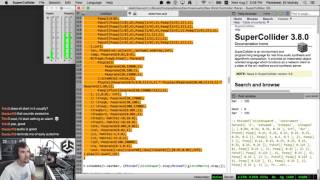 SuperCollider Live Stream 2017.08.02 Waveshaping, Wavetable Synthesis
