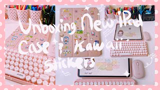 Unboxing My New iPad Pro 3rd Gen Case | Kawaii Stickers | March 2020🎀