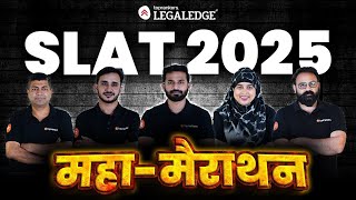 SLAT 2025 Marathon: Most Important Questions for SLAT Law 2025| Revision Marathon for SLAT 2025 Exam