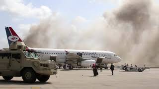 Attack hits Yemen airport during leaders' arrival