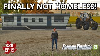 Silage Struggles + I Finally Bought a House! - Rags to Riches EP19 - Farming Simulator 25