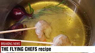 Recipe of the day confit prawns #theflyingchefs #recipes #food #cooking