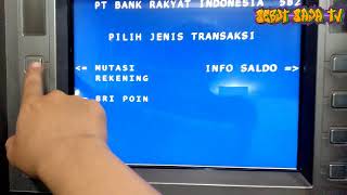 Cara Mengecek Transferan Yang Masuk Melalui ATM BRI