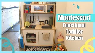 Experience a Game-Changing Montessori Ikea Kitchen Hack with a Working Sink!