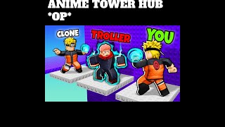 [🌟] ANIME TOWER HUB | EXPLOITING | #robloxexploiting #robloxscripts #robloxexecutor #RBXSCRIPTS