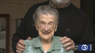 Bright Spot: Drive by birthday parade for 107-year-old New Haven resident