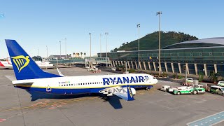 Tenerife Norte ✈ Madeira | Ryanair Ops | PMDG 737-800 | GCXO - LPMA | FS ATC CHATTER* MSFS 2020