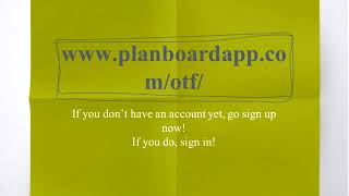 Getting Started with OTF Planboard (K-8)