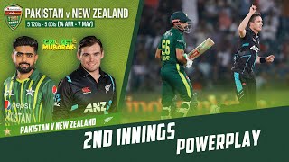 2nd Innings Powerplay | Pakistan vs New Zealand | 3rd T20I 2023 | PCB | M2B2T
