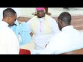 Askofu Mkuu Ruwa'ichi akiwaosha Miguu Waseminari wa Segerea -DSM kama alivyofanya Yesu, Alhamisi Kuu