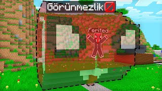 NEDEN EVİMİ GÖRÜNMEZ YAPTIM? - Minecraft