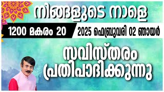 നിങ്ങളുടെ നാളെ | 02 FEB 2025 | #astrology #jyothish#malayalamjyothisham#horoscope