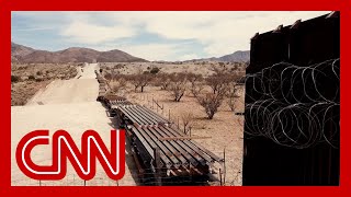 Work has stopped on Trump's border wall. See how it looks now